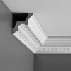 C211-Luxxus Decorative Polyurethane Crown Molding, Primed White. Face: 6-1/4 C211-Luxxus Decorative Polyurethane Crown Molding, Primed White. Face: 6-1/4