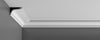 C220-Luxxus Plain Polyurethane Crown Molding, Primed White. Face 5-7/16 C220-Luxxus Plain Polyurethane Crown Molding, Primed White. Face 5-7/16