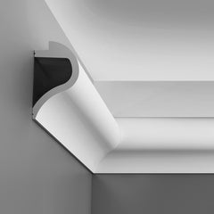 C364-Luxxus Plain Polyurethane Molding for Indirect Lighting. Face: 9