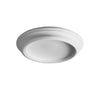 F10-Luxxus Classic Polyurethane Surface Mount Dome, Primed White. Diameter: 35-1/4