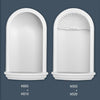 N503-Luxxus Classic Polyurethane Niche Frame, Primed White. Width: 27-3/16 N503-Luxxus Classic Polyurethane Niche Frame, Primed White. Width: 27-3/16
