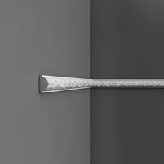 P2020-Luxxus Decorative Polyurethane Panel Molding, Primed White. Length: 78-3/4