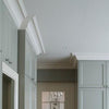 C217-Luxxus Plain Polyurethane Crown Molding, Primed White. Face: 7-3/8 C217-Luxxus Plain Polyurethane Crown Molding, Primed White. Face: 7-3/8