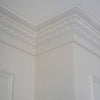 C219-Luxxus Decorative Polyurethane Crown Molding, Primed White. Face: 8-5/8 C219-Luxxus Decorative Polyurethane Crown Molding, Primed White. Face: 8-5/8