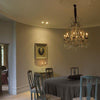 C240-Luxxus Plain Polyurethane Crown Molding, Primed White. Face: 4-1/2 C240-Luxxus Plain Polyurethane Crown Molding, Primed White. Face: 4-1/2