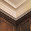 C332-Luxxus Plain Polyurethane Crown Molding, Primed White. Face: 10-1/8 C332-Luxxus Plain Polyurethane Crown Molding, Primed White. Face: 10-1/8