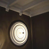 C334-Luxxus Plain Polyurethane Crown Molding,  Primed White. Face: 9-11/16 C334-Luxxus Plain Polyurethane Crown Molding,  Primed White. Face: 9-11/16