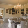 C335-Luxxus Plain Polyurethane Crown Molding, Primed White. Face: 11-1/2 C335-Luxxus Plain Polyurethane Crown Molding, Primed White. Face: 11-1/2