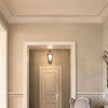 C336-Luxxus Plain Polyurethane Crown Molding, Primed White. Face: 14-3/4 C336-Luxxus Plain Polyurethane Crown Molding, Primed White. Face: 14-3/4