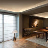 C351-Luxxus Plain Polyurethane Crown Molding for Indirect Lighting. Face: 6-7/8 C351-Luxxus Plain Polyurethane Crown Molding for Indirect Lighting. Face: 6-7/8