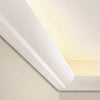 C351-Luxxus Plain Polyurethane Crown Molding for Indirect Lighting. Face: 6-7/8 C351-Luxxus Plain Polyurethane Crown Molding for Indirect Lighting. Face: 6-7/8