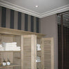 C354-Luxxus Plain Polyurethane Crown Molding, Primed White. Face: 1-9/16 C354-Luxxus Plain Polyurethane Crown Molding, Primed White. Face: 1-9/16