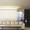 C357-Luxxus Plain Polyurethane Crown Molding for Indirect Lighting. Length: 78-3/4 C357-Luxxus Plain Polyurethane Crown Molding for Indirect Lighting. Length: 78-3/4