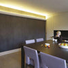C358-Luxxus Plain Polyurethane Crown Molding for Indirect Lighting. Length: 78-3/4 C358-Luxxus Plain Polyurethane Crown Molding for Indirect Lighting. Length: 78-3/4