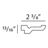 C360-Luxxus Plain Polyurethane Crown Molding, Primed White. Length: 78-3/4 C360-Luxxus Plain Polyurethane Crown Molding, Primed White. Length: 78-3/4