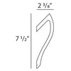 C371-Luxxus Classic Polyurethane Molding for Indirect Lighting. Length: 78-3/4 C371-Luxxus Classic Polyurethane Molding for Indirect Lighting. Length: 78-3/4