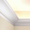 C900-Luxxus Plain Polyurethane Crown Molding for Indirect Lighting. Face: 8-13/16 C900-Luxxus Plain Polyurethane Crown Molding for Indirect Lighting. Face: 8-13/16
