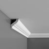 CB501 - Basixx Plain Durofoam Crown Molding, Primed White. Face: 2 CB501 - Basixx Plain Durofoam Crown Molding, Primed White. Face: 2