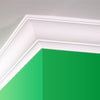 CB503 - Basixx Plain Durofoam Crown Molding, Primed White. Face: 4-3/4 CB503 - Basixx Plain Durofoam Crown Molding, Primed White. Face: 4-3/4