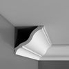 CB503 - Basixx Plain Durofoam Crown Molding, Primed White. Face: 4-3/4 CB503 - Basixx Plain Durofoam Crown Molding, Primed White. Face: 4-3/4