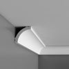 CB521 - Basixx Plain Durofoam Crown Molding, Primed White. Face 2-3/4 CB521 - Basixx Plain Durofoam Crown Molding, Primed White. Face 2-3/4
