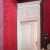 D120-Luxxus Classic Polyurethane Door Pediment, Primed White. Width: 48-13/16 D120-Luxxus Classic Polyurethane Door Pediment, Primed White. Width: 48-13/16