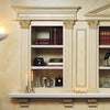 D120-Luxxus Classic Polyurethane Door Pediment, Primed White. Width: 48-13/16 D120-Luxxus Classic Polyurethane Door Pediment, Primed White. Width: 48-13/16