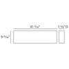 D170-Luxxus Classic Polyurethane Door Pediment, Primed White. Width: 41-5/16 D170-Luxxus Classic Polyurethane Door Pediment, Primed White. Width: 41-5/16