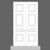 D503-Luxxus Classic Duropolymer Door Panel, Primed White. Width: 21-5/8 D503-Luxxus Classic Duropolymer Door Panel, Primed White. Width: 21-5/8
