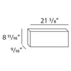 D504-Luxxus Classic Duropolymer Door Panel, Primed White. Width: 21-5/8 D504-Luxxus Classic Duropolymer Door Panel, Primed White. Width: 21-5/8