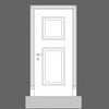 D507-Luxxus Classic Duropolymer Door Panel, Primed White. Width: 21-5/8 D507-Luxxus Classic Duropolymer Door Panel, Primed White. Width: 21-5/8