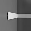 DX163 - 2300 Axxent Classic Duropolymer Multifunctional Molding, Primed White. Width: 90 DX163 - 2300 Axxent Classic Duropolymer Multifunctional Molding, Primed White. Width: 90