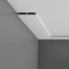 DX163 - 2300 Axxent Classic Duropolymer Multifunctional Molding, Primed White. Width: 90 DX163 - 2300 Axxent Classic Duropolymer Multifunctional Molding, Primed White. Width: 90