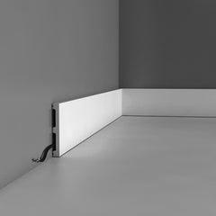 DX163 - 2300 Axxent Classic Duropolymer Multifunctional Molding, Primed White. Width: 90