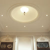 F12-Luxxus Classic Polyurethane Recessed Mount Dome, Primed White. Diameter: 51-15/16 F12-Luxxus Classic Polyurethane Recessed Mount Dome, Primed White. Diameter: 51-15/16