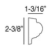 FP3020-Flexible Decorative Polyurethane Panel Molding, Flexible, Primed White. Length: 78-3/4 FP3020-Flexible Decorative Polyurethane Panel Molding, Flexible, Primed White. Length: 78-3/4