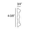 FP7020-Flexible Decorative Polyurethane Panel Molding, Flexible, Primed White. Length: 78-3/4 FP7020-Flexible Decorative Polyurethane Panel Molding, Flexible, Primed White. Length: 78-3/4