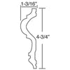FP8050-Flexible Plain Polyurethane Panel Molding, Flexible, Primed White. Length: 78-3/4 FP8050-Flexible Plain Polyurethane Panel Molding, Flexible, Primed White. Length: 78-3/4