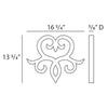 G71-Luxxus Contemporary Polyurethane Decorative Wall-Enhancing Element G71-Luxxus Contemporary Polyurethane Decorative Wall-Enhancing Element