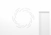 G72-Luxxus Contemporary Polyurethane Decorative Smile, Primed White. G72-Luxxus Contemporary Polyurethane Decorative Smile, Primed White.