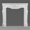 H100-Luxxus Classic Polyurethane Fireplace Surround Decoration, Primed White. Width: 51