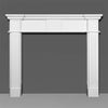 H101-Luxxus Classic Polyurethane Fireplace Surround Decoration, Primed White. Width: 50-3/4 H101-Luxxus Classic Polyurethane Fireplace Surround Decoration, Primed White. Width: 50-3/4