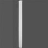 K1001-Luxxus Classic Polyurethane Fluted Half Column, Primed White. Width: 6-11/16 K1001-Luxxus Classic Polyurethane Fluted Half Column, Primed White. Width: 6-11/16