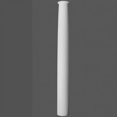K1102-Luxxus Classic Polyurethane Full Column, Primed White. Height: 78