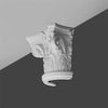 K1121-Luxxus Classic Duropolymer Half Capital, Primed White. Width: 14 K1121-Luxxus Classic Duropolymer Half Capital, Primed White. Width: 14