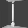 K1122-Luxxus Classic Duropolymer Whole Capital, Primed White. Width: 14 K1122-Luxxus Classic Duropolymer Whole Capital, Primed White. Width: 14