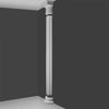K1001-Luxxus Classic Polyurethane Fluted Half Column, Primed White. Width: 6-11/16 K1001-Luxxus Classic Polyurethane Fluted Half Column, Primed White. Width: 6-11/16