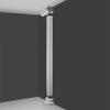 K1001-Luxxus Classic Polyurethane Fluted Half Column, Primed White. Width: 6-11/16 K1001-Luxxus Classic Polyurethane Fluted Half Column, Primed White. Width: 6-11/16