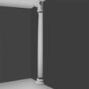 K1101-Luxxus Classic Polyurethane Plain Half Column, Primed White. Width: 8-11/16 K1101-Luxxus Classic Polyurethane Plain Half Column, Primed White. Width: 8-11/16