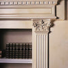 K201-Luxxus Classic Polyurethane Pilaster Capital for K200, Primed White. Width: 9-1/16